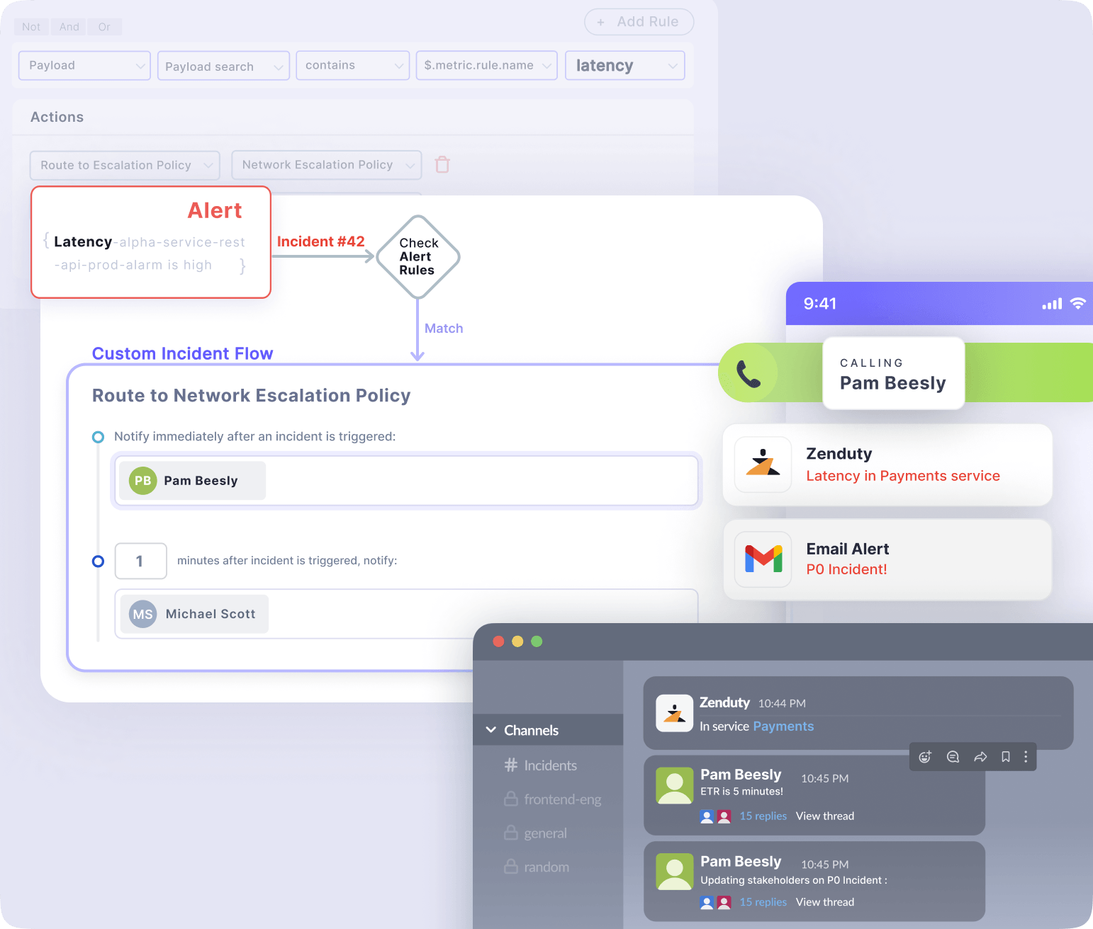 Incident Response with Custom Alert Routing
